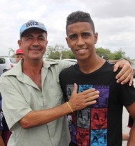 Gabriel deixou o torcedor muito a vontade como foi o caso de Jorge Luiz (Boy).