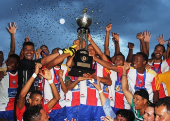 Intermunicipal – Cachoeira marca nos segundos finais, leva decisão para os pênaltis contra Santaluz e conquista seu nono título