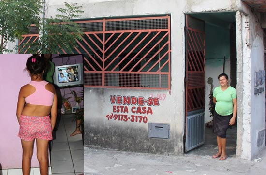 Coité – Mãe coloca casa a venda para tentar realizar cirurgia da filha que sofre de Escoliose