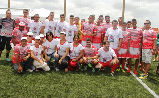 Coité – Pastoral da AIDS promove jogo solidário com a presença de Wallace, Gabriel (Flamengo) Jean Pierre (America-MG) e convidados