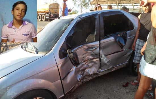 Jovem de 15 anos morre depois de bater moto com carro em Riachão do Jacuípe