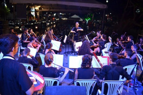 Orquestra Santo Antônio de Coité participa do ‘Natal Encantado’ de Feira de Santana