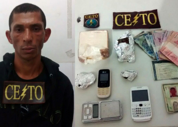 Homem é preso por tráfico de drogas