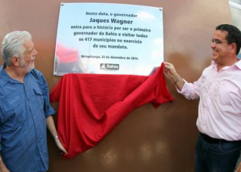 Jaques Wagner se torna o primeiro governador a visitar os 417 municípios da Bahia