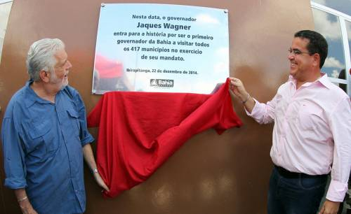 Jaques Wagner se torna o primeiro governador a visitar os 417 municípios da Bahia