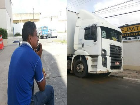 Homens armados rendem carreteiro e roubam carga de eletrodomésticos na BR 110, entre Pombal e Tucano