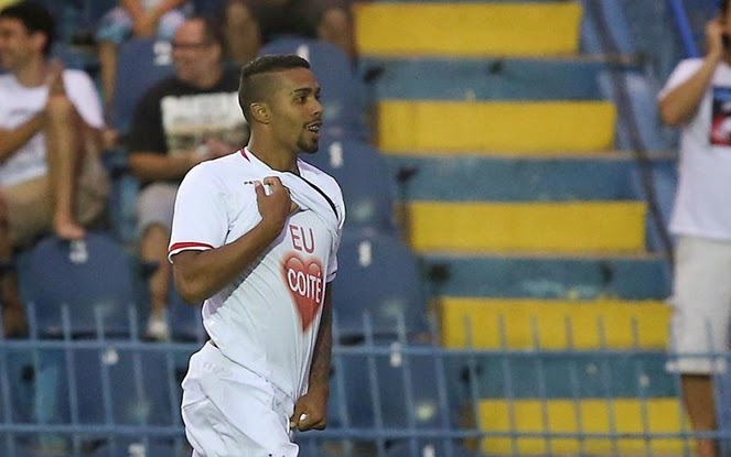 Coiteense faz gol na estreia do São Paulo na Copa SP de futebol Junior e homenageia a sua terra natal
