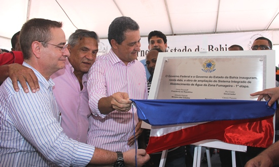 Muritiba – Deputado Paulo Câmera acompanha governador Rui Costa em sua terceira viagem ao interior