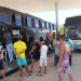 De volta para o trabalho. Mais de 10 ônibus lotados deixam Cansanção e região com destino a São Paulo