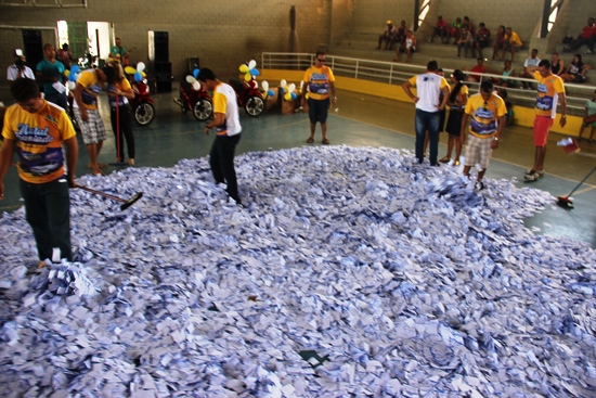 Cerca de 700 mil cupons concorreram.