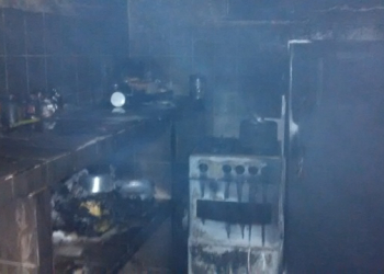 Botijão explode e provoca incêndio em escritório da EBDA