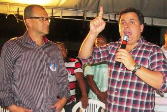 João Bacelar convida Edinho dos Correios para se filiar ao PR e propõe sua candidatura a prefeito de Itiúba em 2016