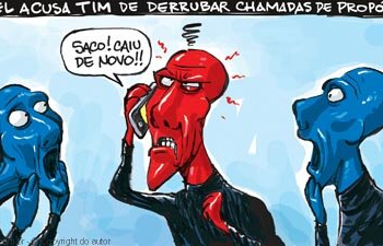 Vereador Sérgio Suzart reclama do péssimo serviço oferecido pela TIM