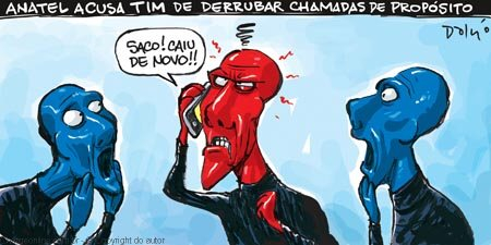 Vereador Sérgio Suzart reclama do péssimo serviço oferecido pela TIM