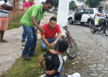 Suspeito de assalto é capturado por populares em Feira de Santana