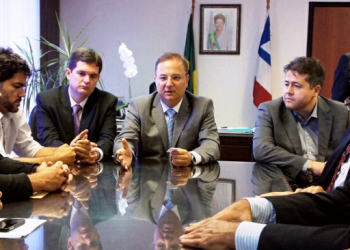 Alex da Piatã participa de almoço com secretário de Saúde do estado e pede melhorias