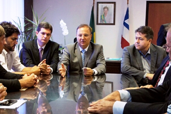 Alex da Piatã participa de almoço com secretário de Saúde do estado e pede melhorias