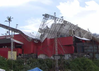 Salvador – DPT autoriza desmontagem de camarotes prejudicados em função de chuvas