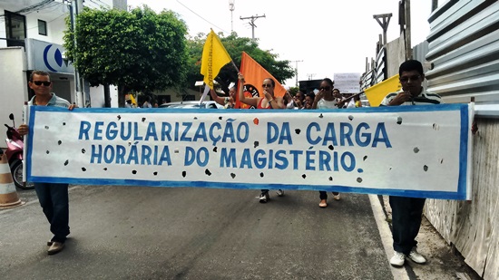 paralisação dos professores