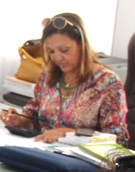 Perpétua disse que a copia da Lei sobre hora aula que trouxe de Brasíla foi entregue ao Sindicato, 