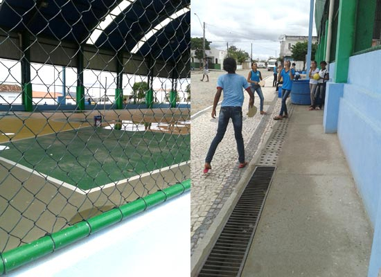 Santaluz – População de Várzea da Pedra pede a liberação da quadra de esporte