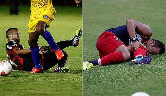 Lesão no ligamento do joelho freia carreira dos jovens Railan e José Welison