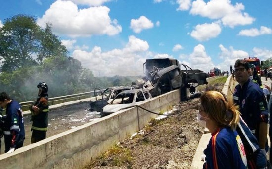 Acidente em Itaporanga teve o saldo de três mortos