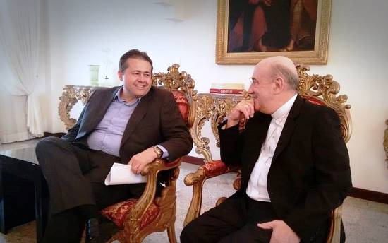 Alex da Piatã apresenta propostas do mandato a Dom Murilo Krieger