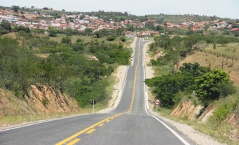 Vista de chegada na cidade de Mairi