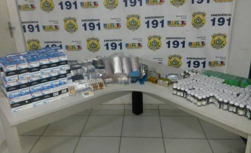 Motorista é flagrado com mais de 37 mil medicamentos proibidos em Paulo Afonso; encomenda seria entregue em Coité
