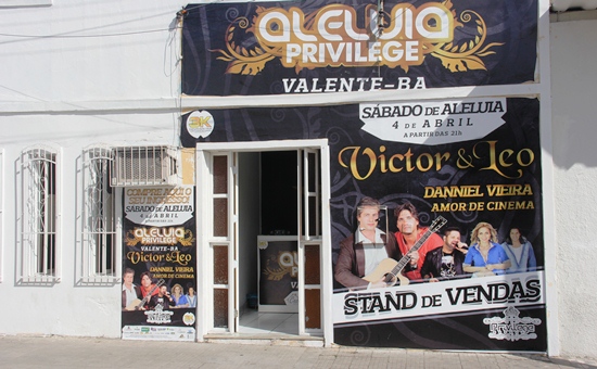 Contagem regressiva para o Aleluia Privilege com o grande show de Victor e Léo em Valente