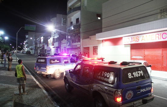 Presença de suposto assaltante dentro de loja mobilizou a Polícia de Coité