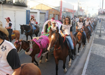 Cavalgada da Luluzinha marcou o Dia Internacional da Mulher