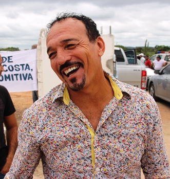 Poucas e boas da visita de Rui a Monte Santo para inaugurar estrada