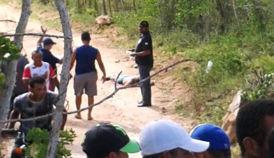 Corpo de homem é encontrado crivado de balas na zona rural de Valente (matéria atualizada)