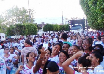 Grande multidão participa da I Marcha para Jesus em Barrocas