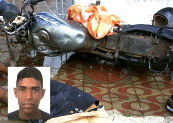 Motociclista morre, esposa e filha de apenas um ano ficam feridas em acidente