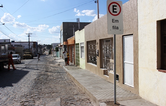 sinalização em coité