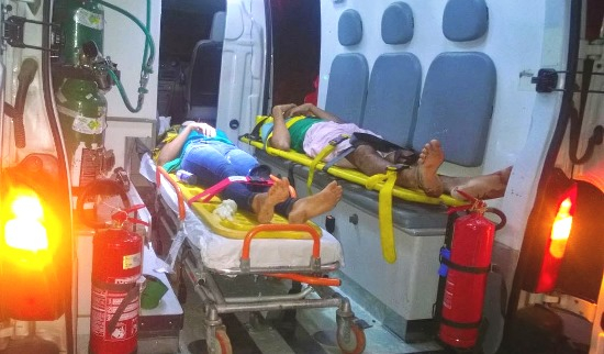 Colisão envolvendo Fiat Uno e Corola deixa oito feridos na BR 407