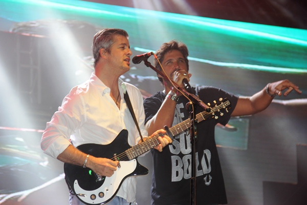 Dupla Victor e Léo realizou grande show em Valente, mas não atraiu público esperado