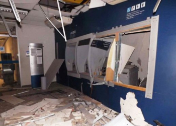 Quadrilha explode caixas eletrônicos da Caixa em Conceição do Jacuípe