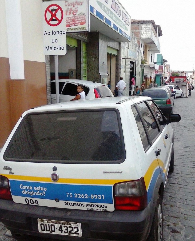 carro irregular