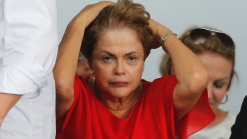 O desgaste da presidente ocorre desde que tomou posse para o segundo mandato em janeiro.