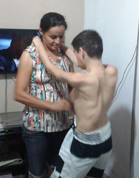 Outra coiteense vive o mesmo drama, a situação é pior, pois o adolescente sofre de problemas mentais.