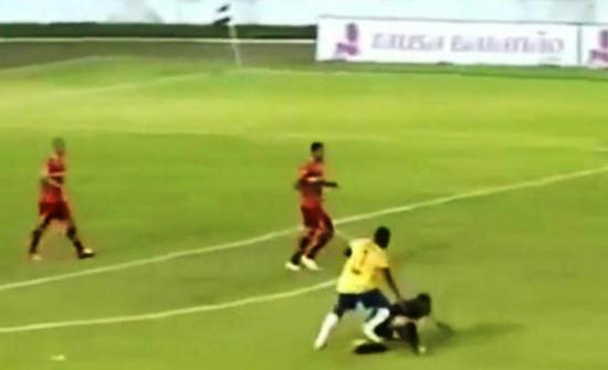 Jogador do Jacuipense que agrediu árbitro é suspenso pelo TJD-BA