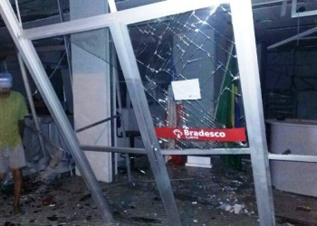 Bradesco de Pilar – distrito de Jaguarari é destruído por explosivos