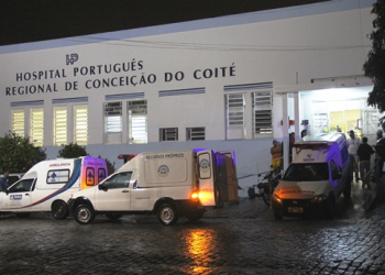 Três jovens são transferidos depois de atingidos por disparo de espingarda