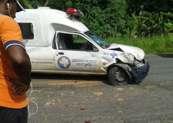Motociclista morre após colisão com ambulância em São Francisco do Conde