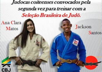 Judocas oiteenses convocados para treinar com a Seleção Brasileira