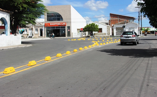 Nova sinalização de trânsito em Coité está em fase final; confira algumas mudanças
